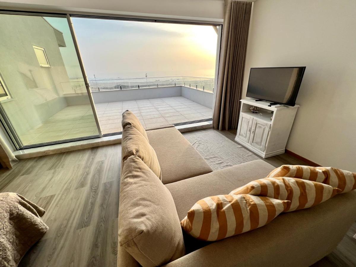 Povoa De Varzim-Sleeps4-Beachfront-Ac-Parking Exterior photo
